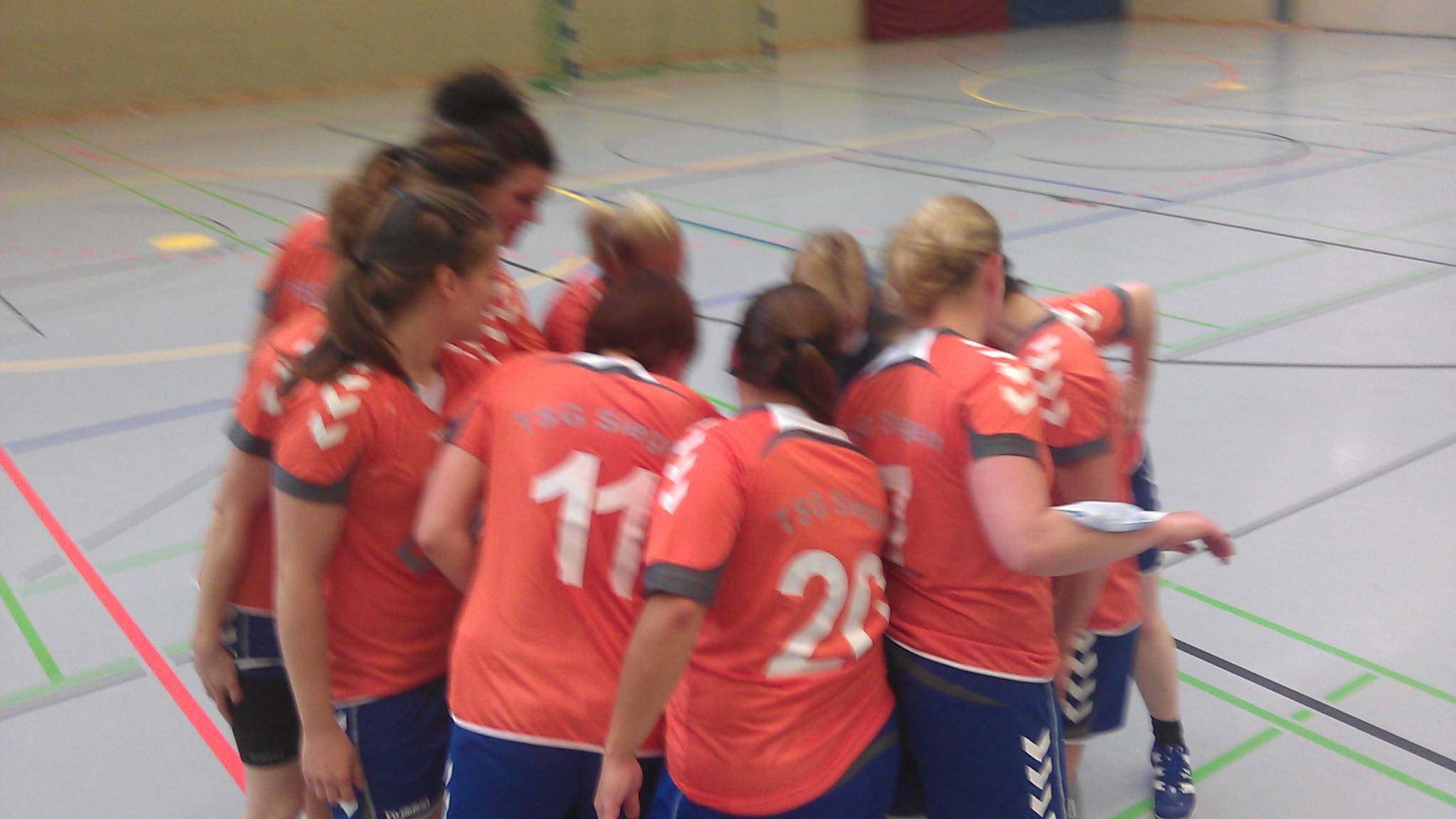 19.10.2014 Handball-Damen gegen TV Neunkirchen